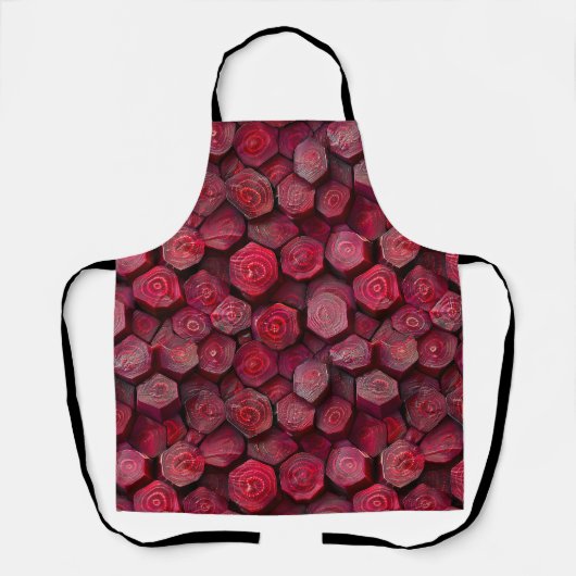 Tablier Beetroots à peigne (Recto)