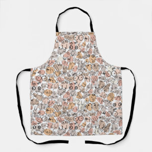 Tablier beige neutre