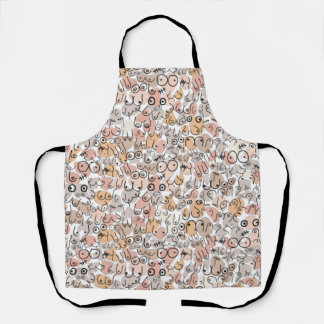 Tablier beige neutre 