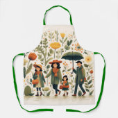 Tablier Belle aire de jardin (Recto)