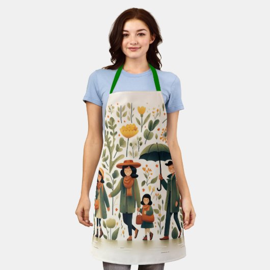 Tablier Belle aire de jardin (Porté)