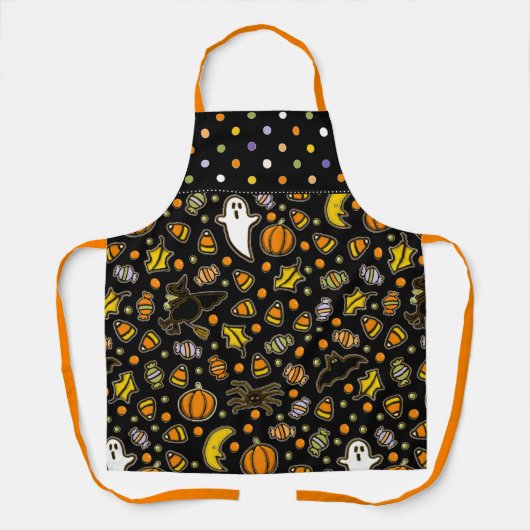 Tablier Belle aire d'Halloween (Recto)