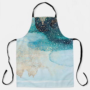 Tablier Belle aquarelle haute résolution avec abstrait