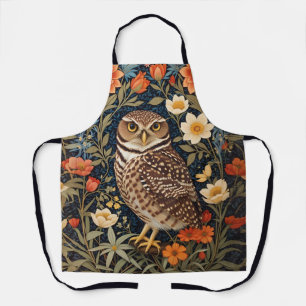 Tablier Belle Chouette bractée William Morris Inspiré