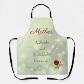 Tablier Belle citation de mère (Recto)