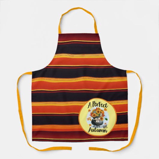 Tablier Belle collection d'automne moderne Thanksgiving (Recto)