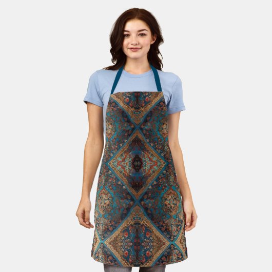 Tablier Belle collection Perse Ancien Motif tendance (Porté)