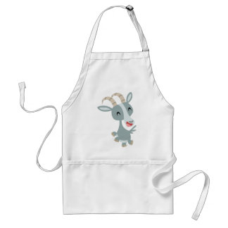 Tablier Belle Cuisine de chèvres dansantes en caricature