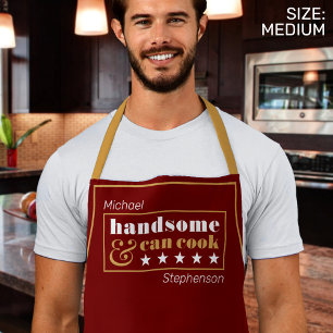 Tablier Belle et peut cuisiner les hommes Fête des pères r
