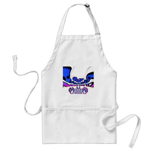 Tablier Belle Extraordinaire USA Fun Text Art Motif Design (Devant)