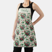 Tablier Belle fraises d'été personnalisées (Insitu)