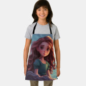 Tablier Belle impression Girl's Apron (Insitu)