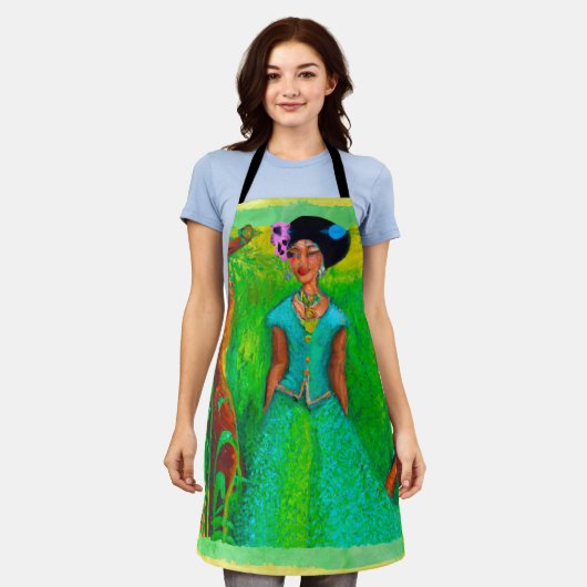 Tablier Belle Jamaïcaine (Porté)