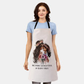 Tablier Belle maman et fille noire (Porté)