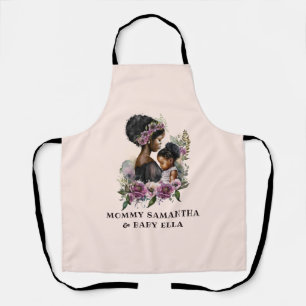 Tablier Belle mère et fille noire (6)