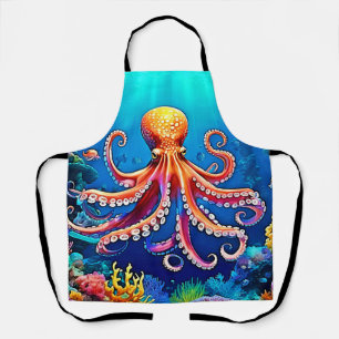 Tablier Belle Octopus sous-marine