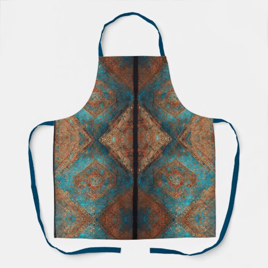 Tablier Belle Perse Ancien Motif Collection populaire (Recto)