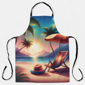 Tablier belle plage (Recto)