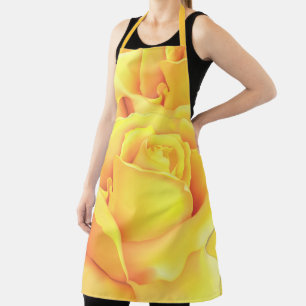 Tablier Belle Rose Jaune
