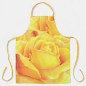 Tablier Belle Rose Jaune (Recto)