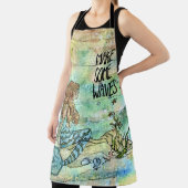 Tablier Belle Sirène Faire Quelques Vagues Apron (Insitu)
