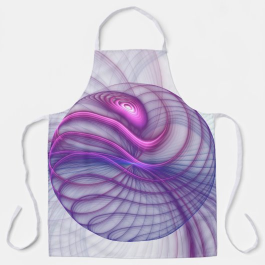 Tablier Belle Swing Moderne Art Fractal Abstrait (Recto)