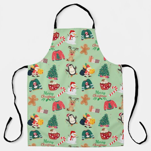 Tablier Belle tablette d'impression tout-en-dessus de Noël (Recto)