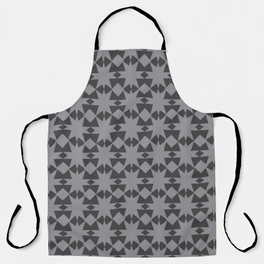 Tablier Belle technique de dessin motif batik que nous (Recto)
