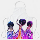 Tablier Belles femmes noires (Recto)