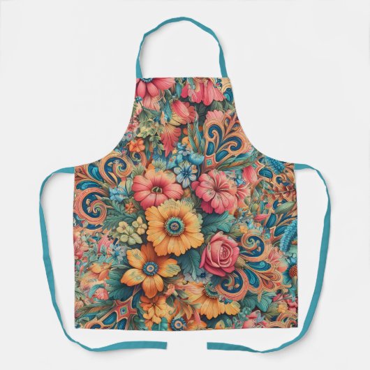 Tablier Belles Fleurs (Recto)