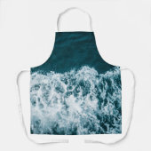 Tablier Belles vagues de mer (Recto)