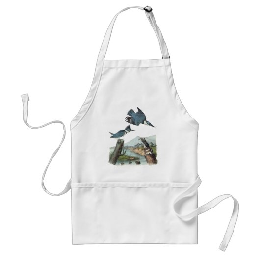 Tablier Belted Kingfisher by Audubon (Devant)