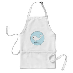 Tablier Béluga Whale Nom Apron