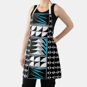 Tablier Bénédiction de la plume autochtone en turquoise (Insitu)