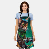 Tablier Bengal Chat conduire vélo St. Patrick's Day (Porté)