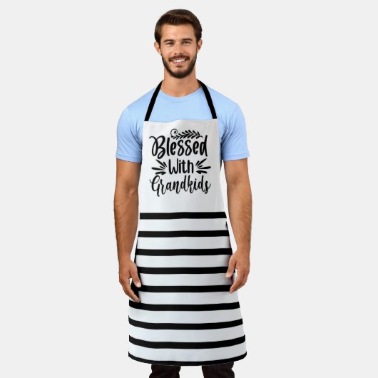 Tablier Béni de petits-enfants (Porté)