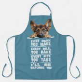 Tablier Berger Allemand Chaque Snack Que Vous Faites (Recto)