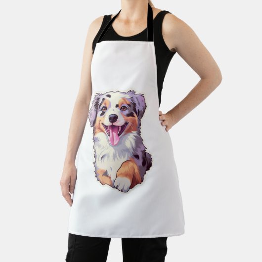 Tablier Berger australien (Insitu)