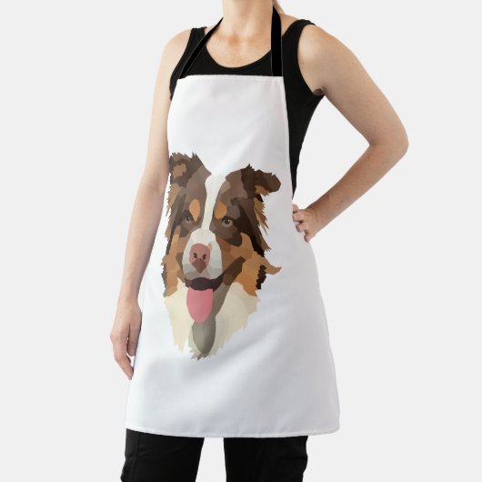 Tablier Berger australien 1 (Insitu)