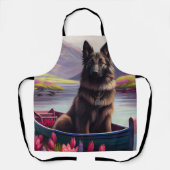 Tablier Berger belge sur une pagaie : une aventure Pittore (Recto)