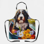 Tablier Bernedoodle sur une pagaie : une aventure Pittores (Recto)