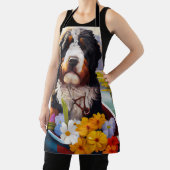 Tablier Bernedoodle sur une pagaie : une aventure Pittores (Insitu)