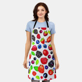 Tablier Berry Burst : Motif de fruits (Porté)