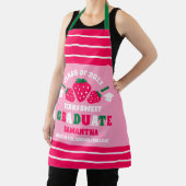 Tablier Berry fraise Douce Graduation (Insitu)