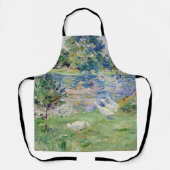 Tablier Berthe Morisot - Fille en bateau avec oie (Recto)