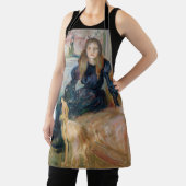 Tablier Berthe Morisot - Julie et son Greyhound Laerte (Insitu)