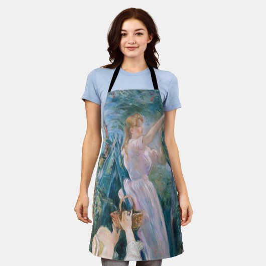 Tablier Berthe Morisot - Le Sicker À Cerise (Porté)