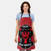 Tablier Best Cajun Cooks Apron (Porté)