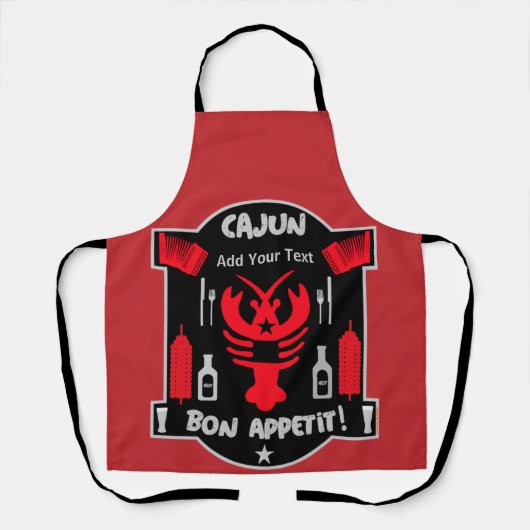 Tablier Best Cajun Cooks Apron (Recto)