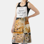 Tablier Best Cat Dad Photo Collage (Insitu)